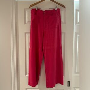 The Colette cropped wide leg pant by Maeve bought at Anthropologie